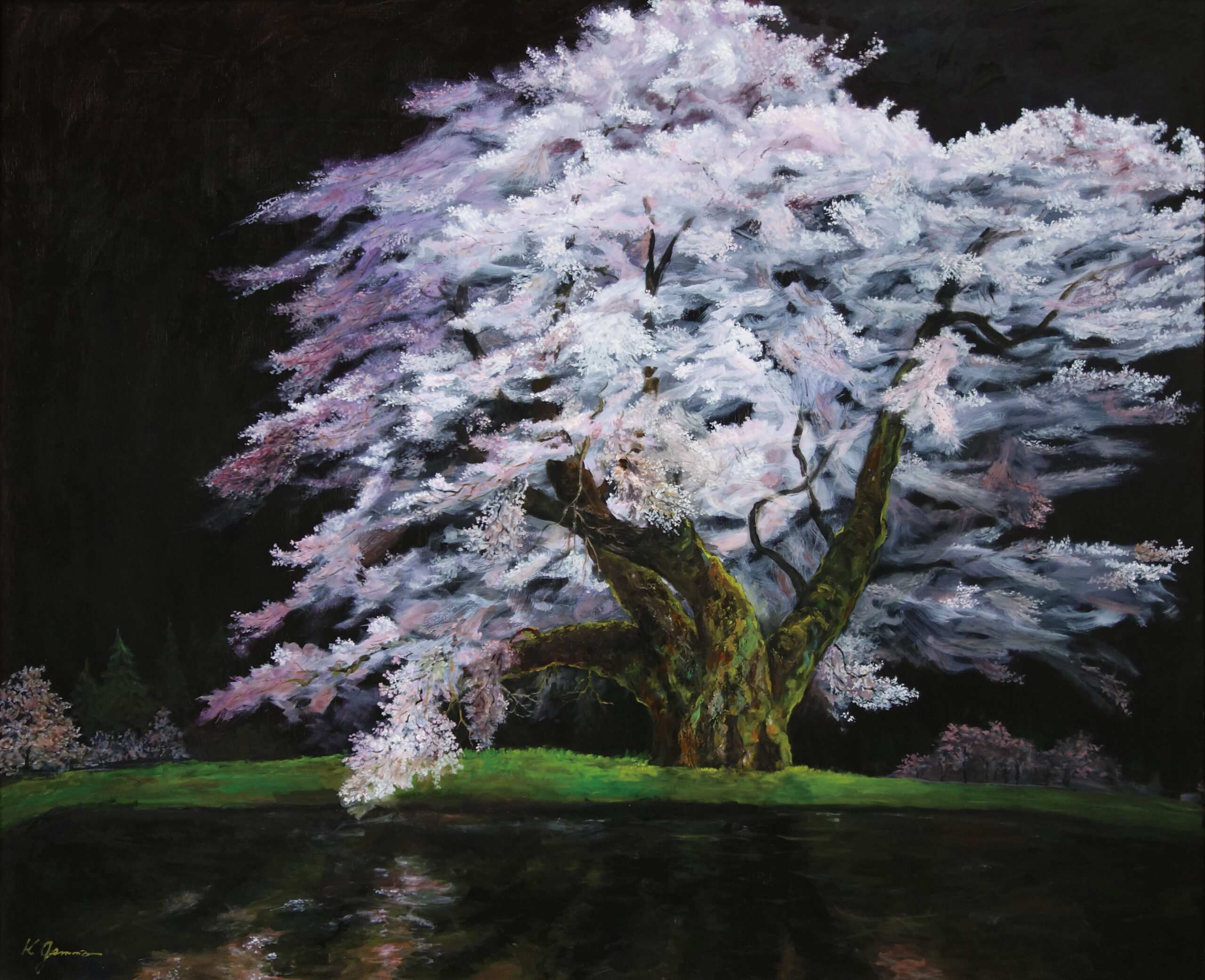 No.2源馬和寿幻想・義経駒つなぎの桜