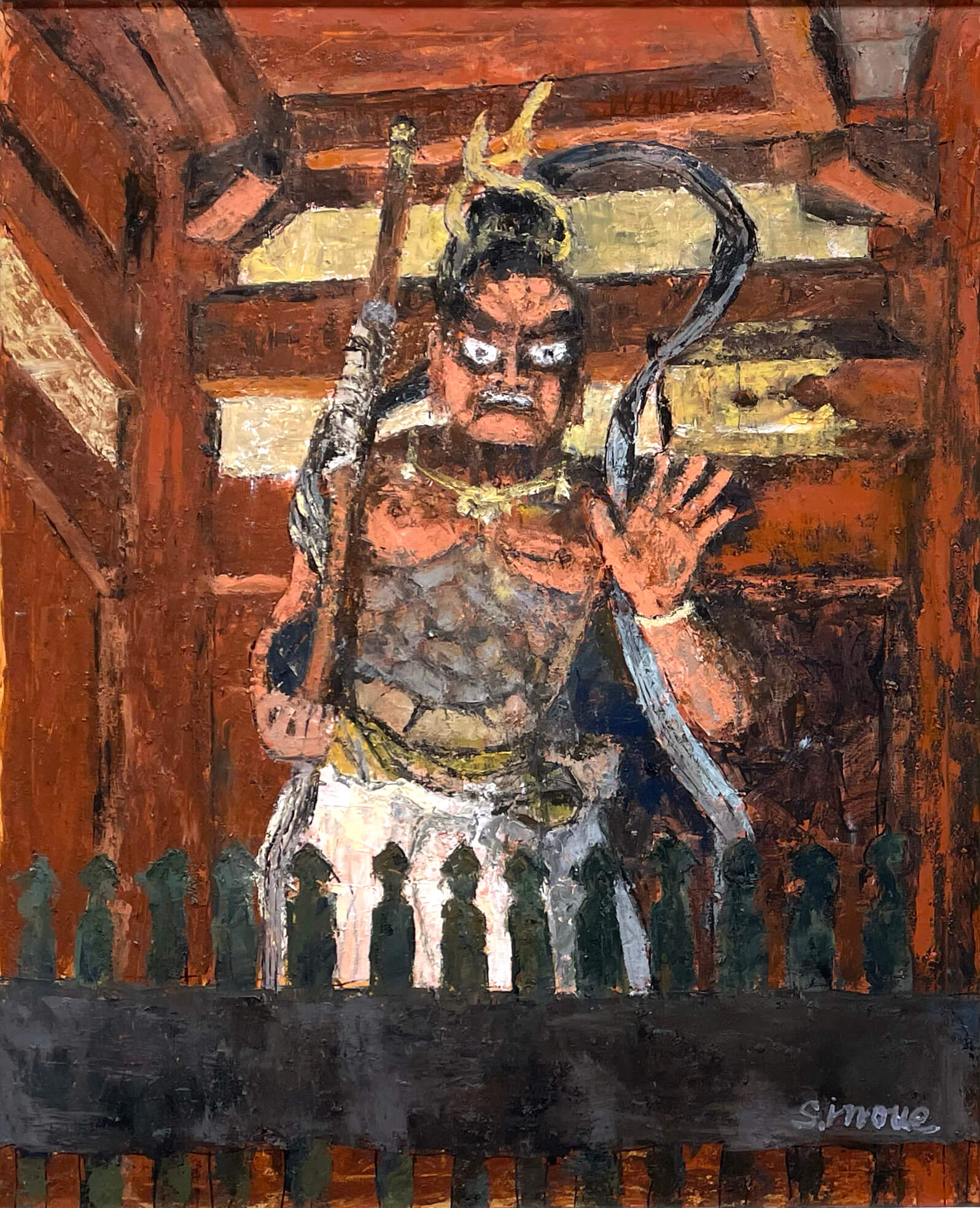 No.41井上 貞夫_金剛門「阿仁王像」